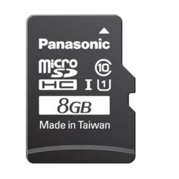 کارت حافظه microSDHC پاناسونیک کلاس 10 استاندارد UHS-I U1 ظرفیت 8 گیگابایت